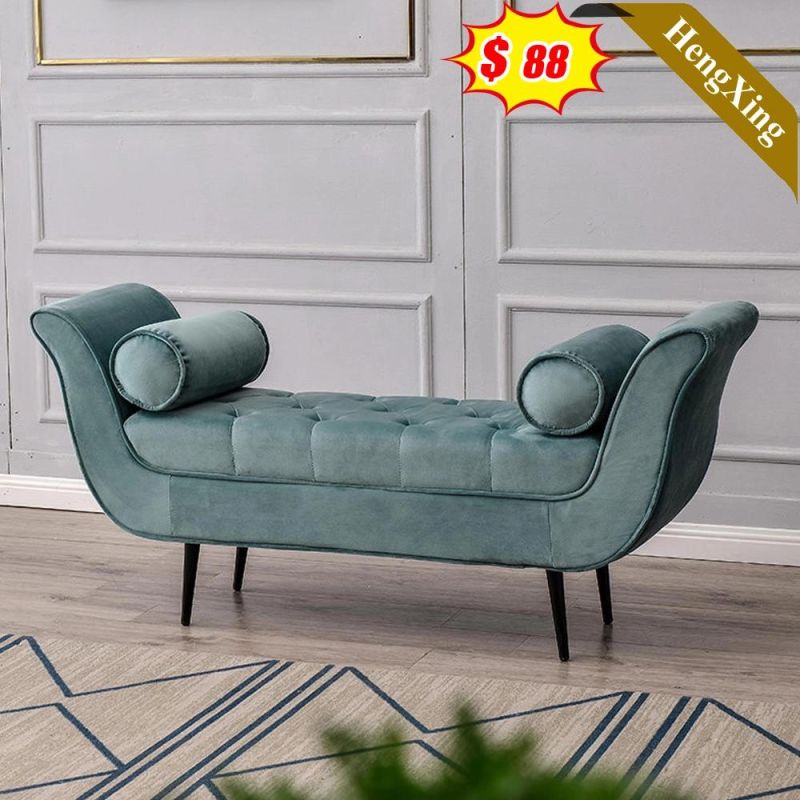 Factory Direct Modern Hotel Leisure Chaise Resilient Comfortable Home Use Living Room Sofa Bench