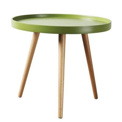 Modern Patio Corner Tables Indoor Plastic Top Kids Table Round Coffee Tables Centre De Table Accent Table for Tea