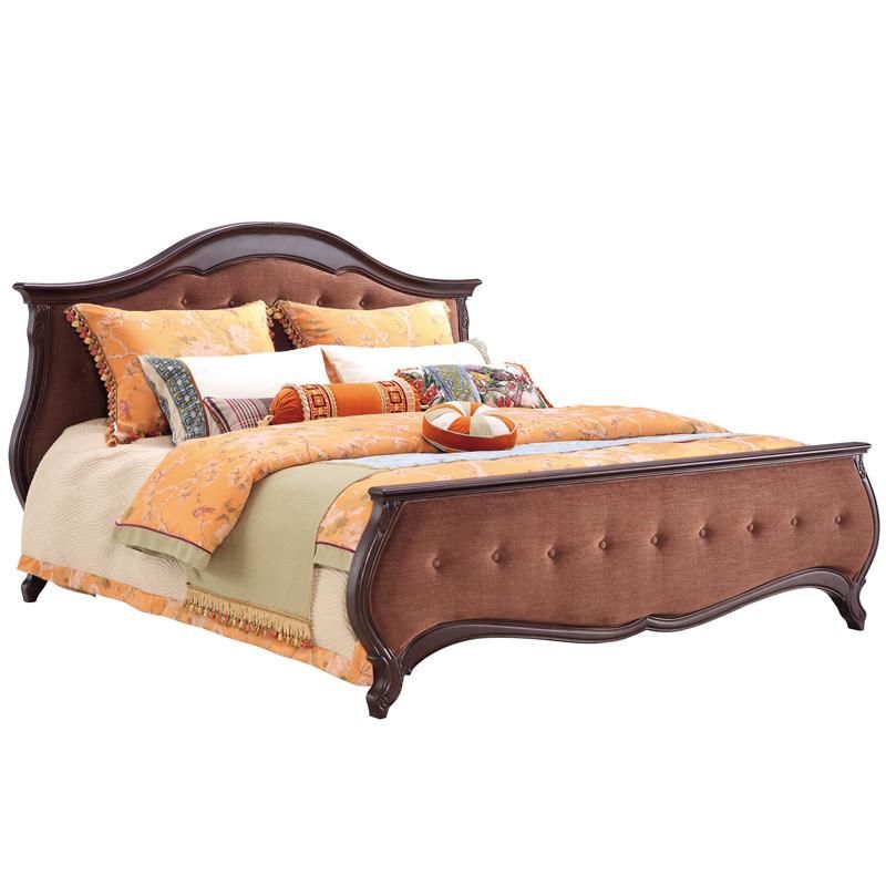 Classical Bedroom Furniture/Fabric Bed/European Bed