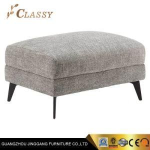 Fabric Ottoman New Metal Foot Stool Living Room Chair