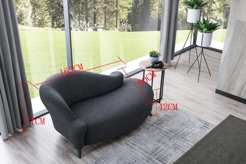 Unique Modern Single Couch Chairs Design Leather/Fabric Armchair Facotry Wholesale Upholstered Leisure Recliner Sofa Chair