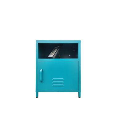 Steel Livingroom Furniture Corner Cabinet Small Size Storage Cabinet