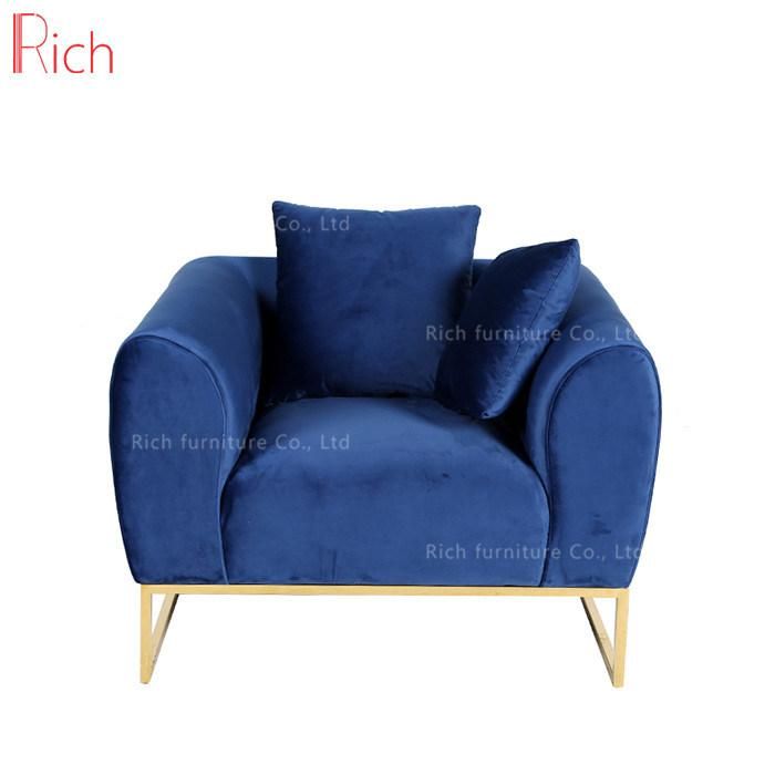 Modern 1 Seat Designer Furniture Arm Sofa with Soft Cushion