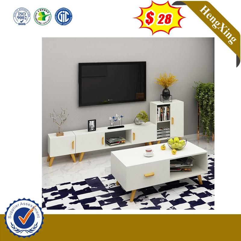 Wholesale Simple Wood White Tvstand with TV Storage (Hx-8nr0989)