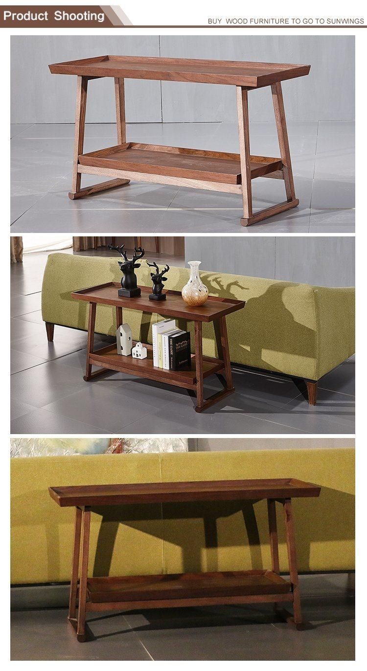 Chinese Design Side Table Special Wooden Table in Solid Wood