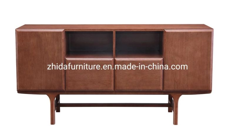 Foshan Home Furnishing Supplier Big Size Modern Wooden Home Furniture Villa Living Room Side Cabinet with Drawers