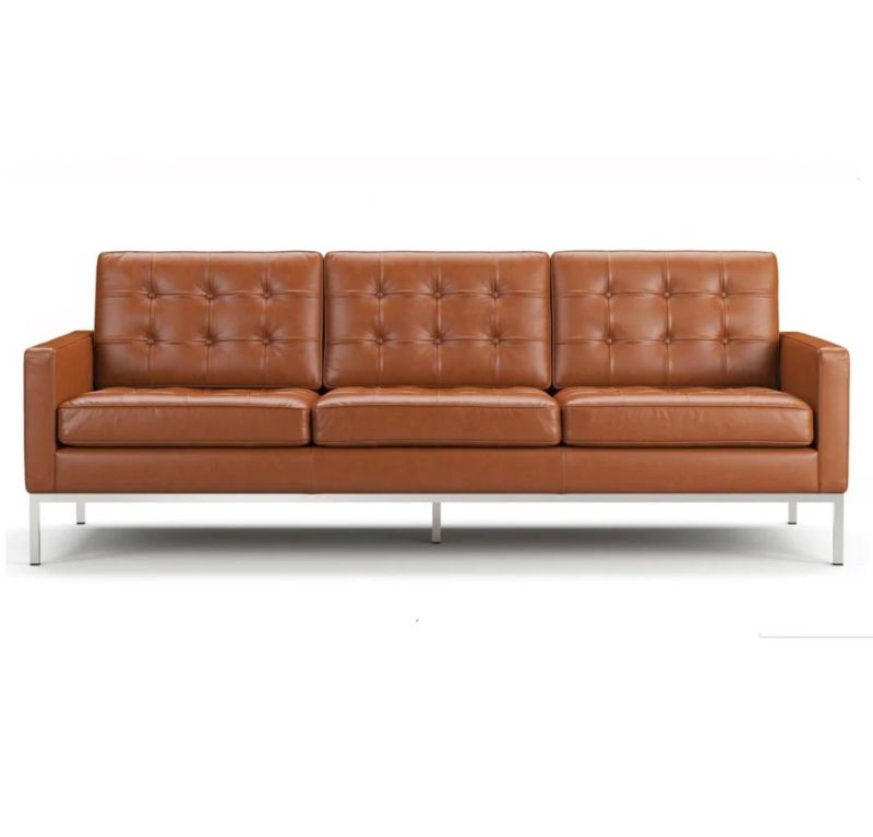 Vintage Leather Sofa 3 Seater 6112-3#