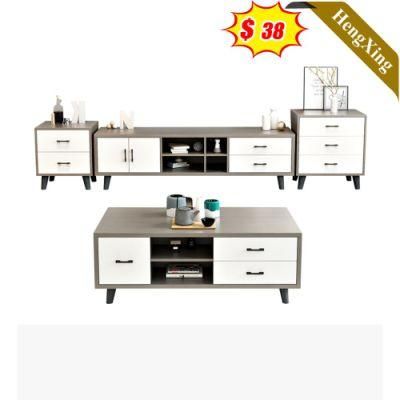 Modern MFC Design Wood Wholesale Furniture Table with TV Stand Set Coffee Table