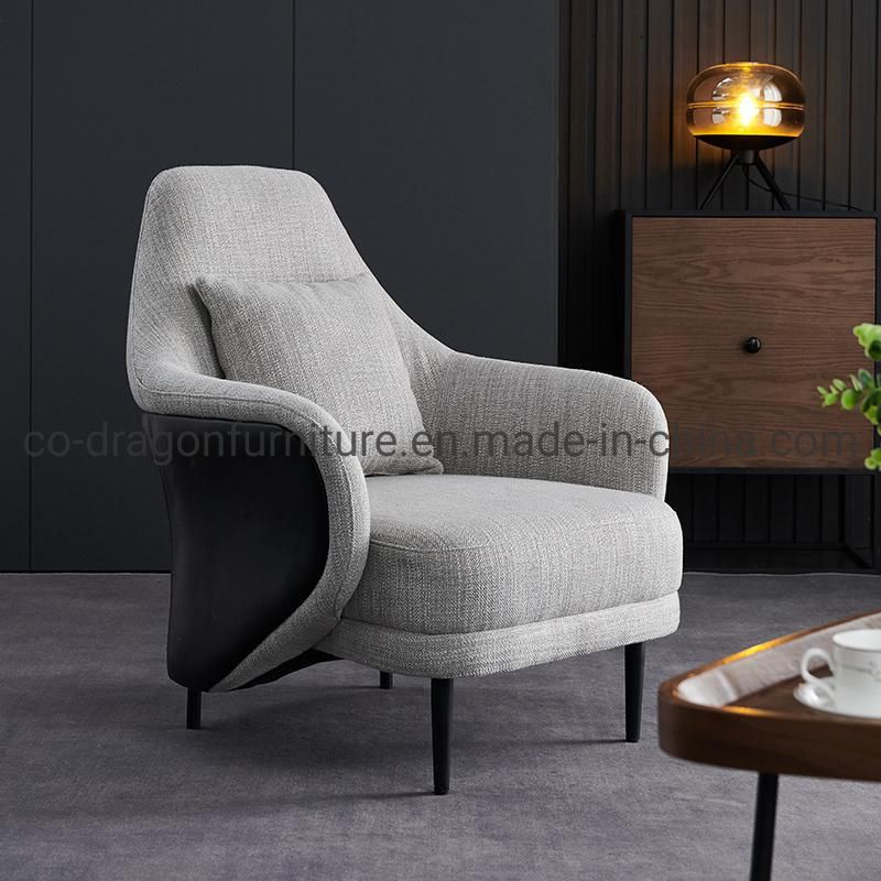 Modern Luxury Home Furniture Fabric Leisure Chair with Arm