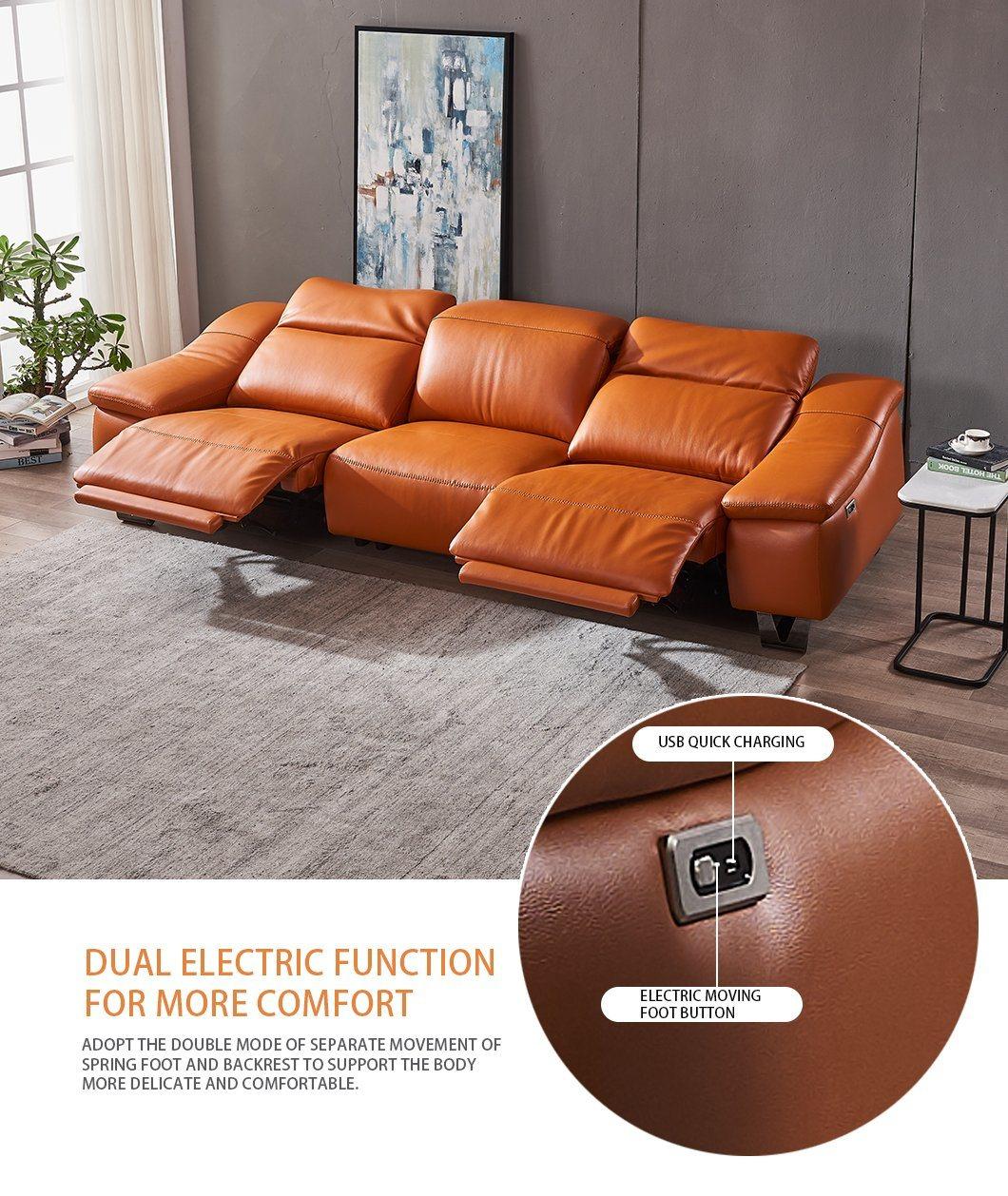 Living Room Furniture Hot Sale Functional Sectional Recliner Sofa