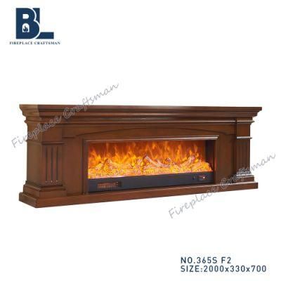 Latest Designs Modern Living Room Wood Furniture Electric Fireplace TV Stand for Sale