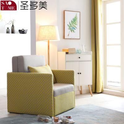 Modern Fabric Foldable Single Sofa Bed