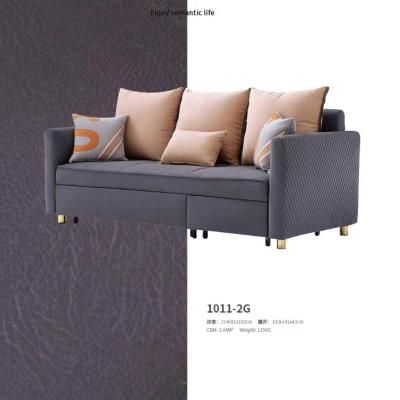 Modern Home Living Room Furniture Fabric Corner Sofa Bed
