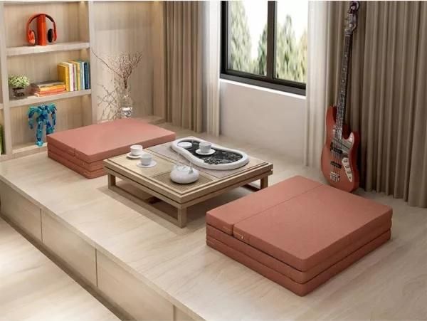 4 Folding Office Lunch Break Foam Mattress Can Be Customized as Request