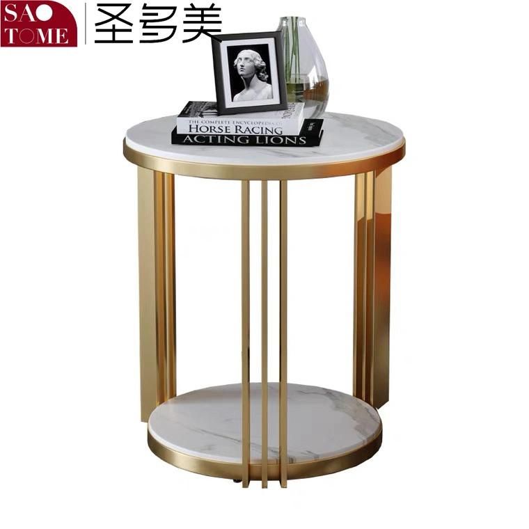 Modern Popular Living Room Furniture Matte Rock Board Tea Table