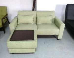 Living Room Leisure Sofa, Corner Sofa with Coffee Table (WD-1046)