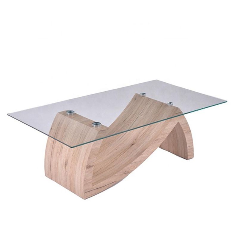 New Design Living Room Furniture Glass Center Table Coffee Table