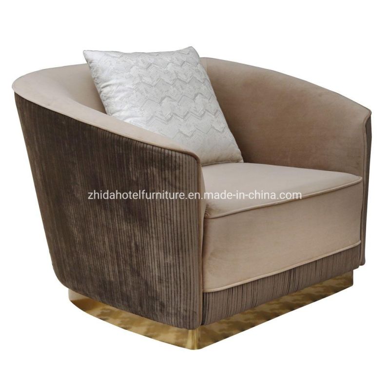 Hotel Lobby Furniture Contemporary Style Living Room Sofa for Bedroom