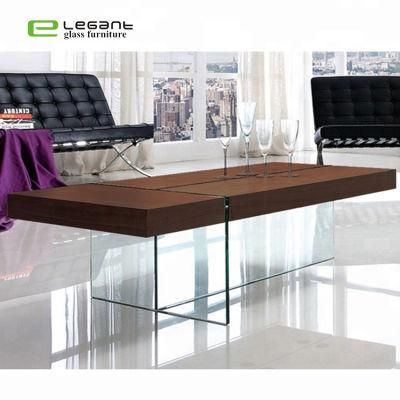 Popular Living Room Tempered Glass Coffee Center Table