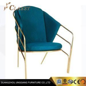 Simple Design Hotel Home Furniture Metal Stainless Steel Leisure Dining Chairs