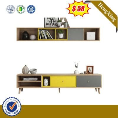 Living Room Wooden Coffee Table Modern TV Stand