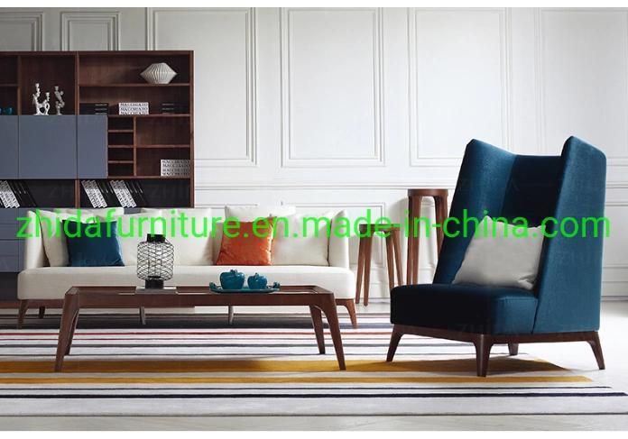 Chinese Living Room Home Furniture Hotel Lobby Top Modern High-Back Armchair