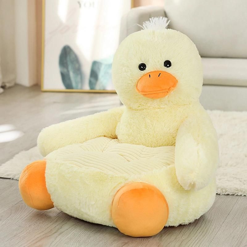 Panda Sofa Plush Toy Cute Duck Unicorn Children′s Sofa Seat