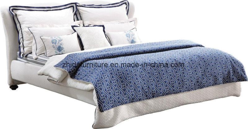 Zhida Furniture Modern Fashion Bedroom Furniture/Fabric Bed