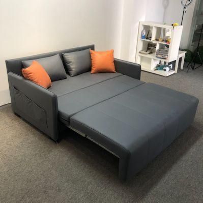 Dual-Purpose Foldable Sofa Bed Small Apartment Apartment Lunch Break Three-Seat