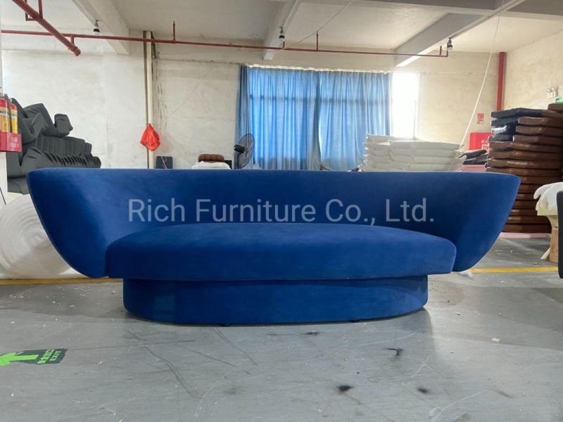 Wohnzimmer Sofa Fashion Modern Couches Lounge Living Room Furniture Sofa Modern Velvet Sofa Navy Blue Velvet Settee