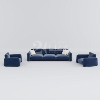 High End 5 Star Hotel Furniture Bedroom 3 Seater Couch Modern Living Room Leisrue Fabric Sofa Set