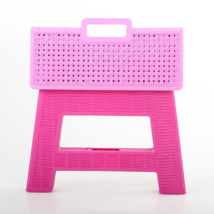 New Ultra-Thin Breathable Rattan Proof Plastic Folding Storage Stool