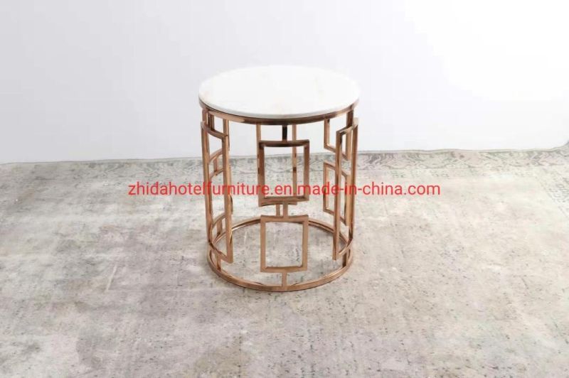 Coffee Cheap Side Table Dining Table Restaurant Metal Legs Table