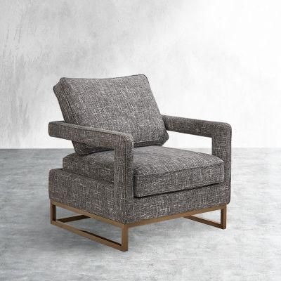 Lounge Chair Leisure Living Room Lux Furniture Contemporory Armchair for Home