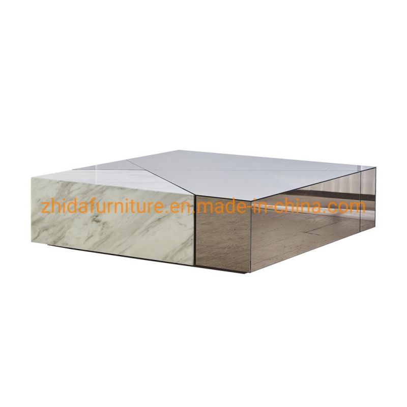 Chinese Contemporary Style High Glass Classic Coffee Table