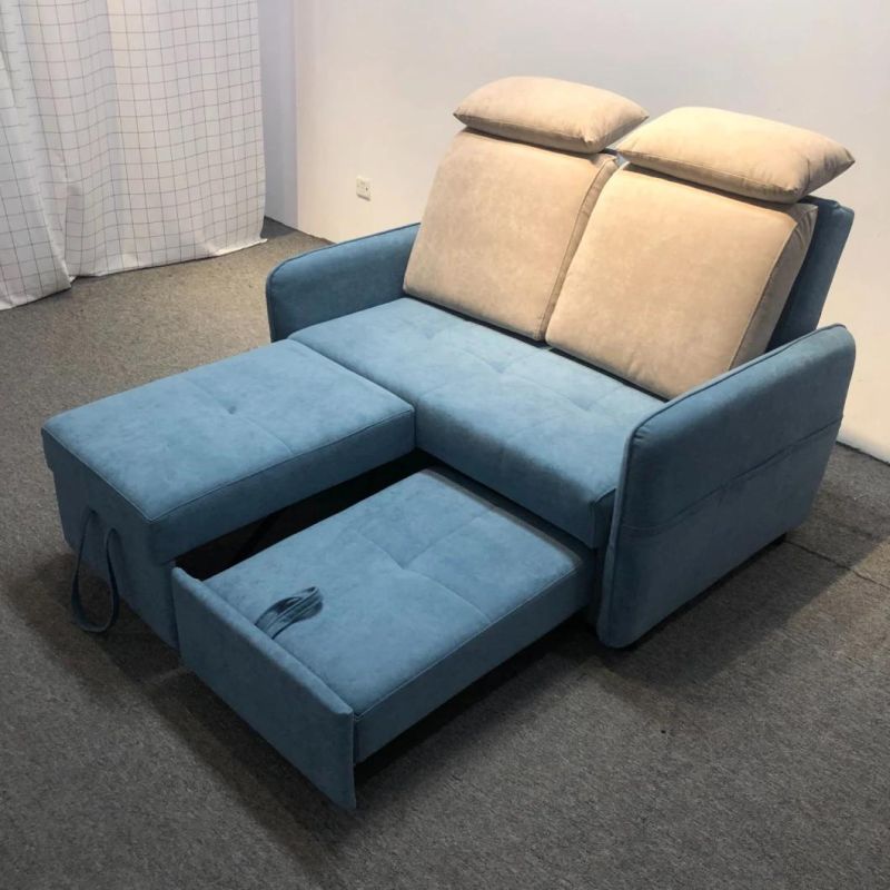 Foldable Sofa Bed Fabric Sofa Bed Removable and Washable