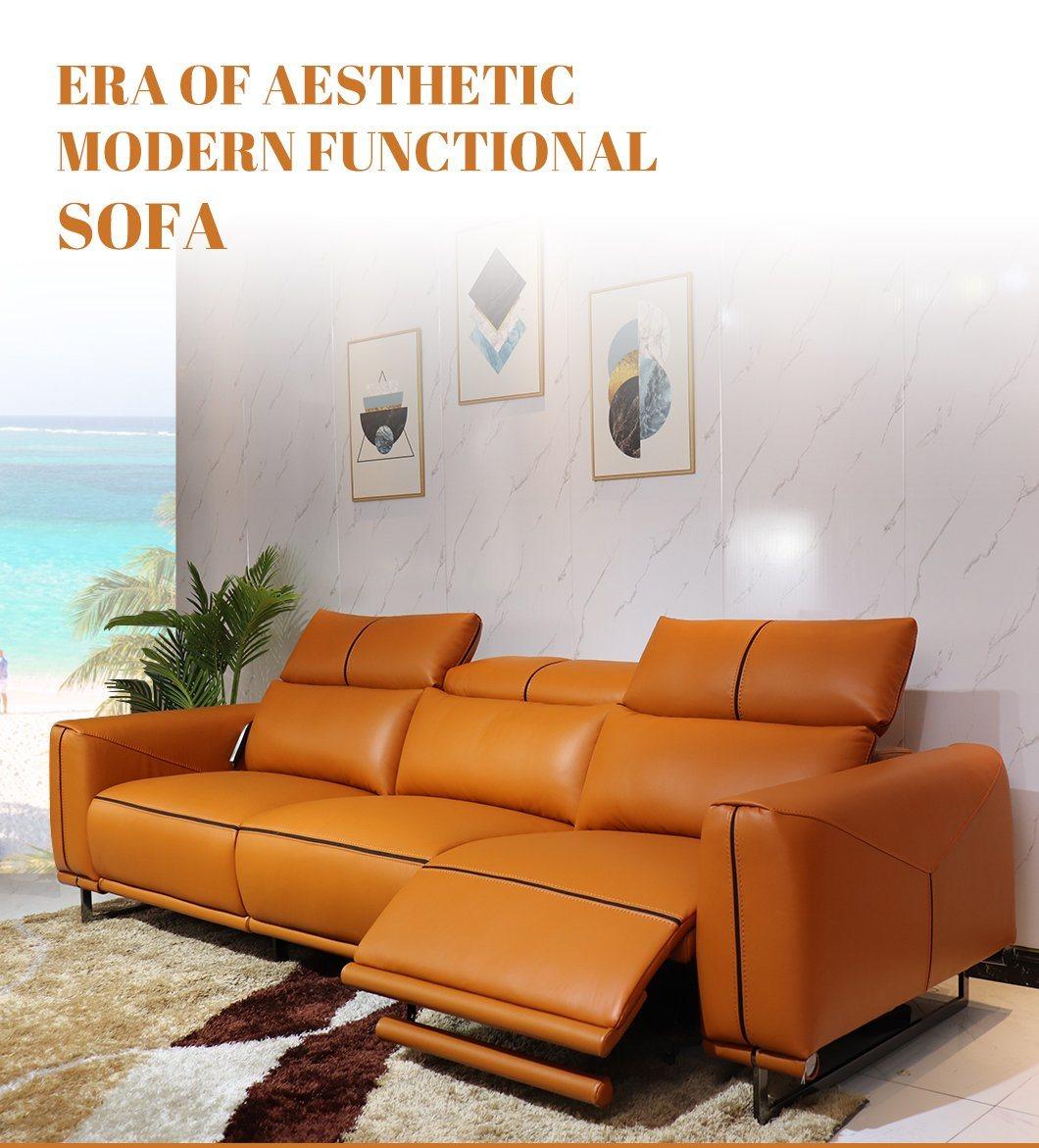 New Arrived Ear of Aesthetic Modern Functional Recliner Sofa Living Room Furniture