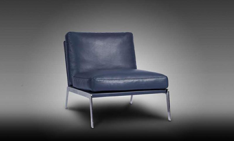 Dr12, Leisure Chairs, Micro Leather with Stainless Steel Base, Home and Hotel Furniture Customization