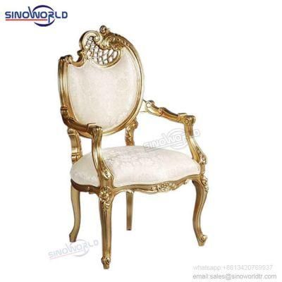 New Design Sliver King Throne Chair Single Seat for Wedding and Banquet Chair