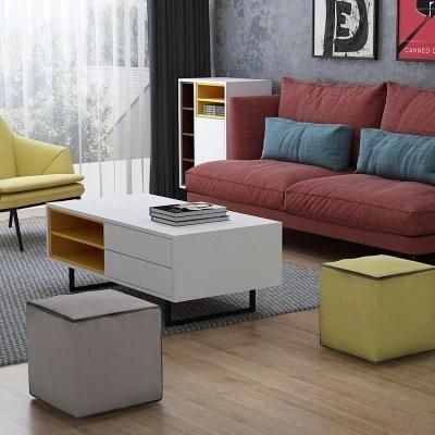 Nordic Living Room Furniture Creative Fashion Coffee Table (HX-8NR0710)