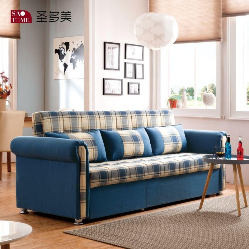 Sectional Velvet Upholstered Sofa 3 Seat Sofa