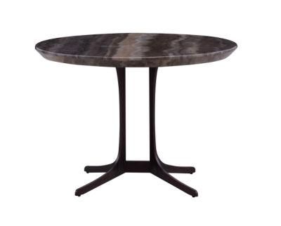 Round Tyep Marble Top Tea Table