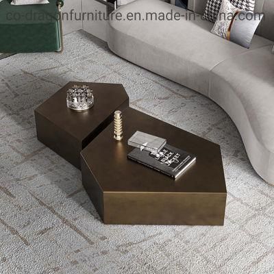 Fashion Luxury New Design Steel Coffee Table for Home Furniture