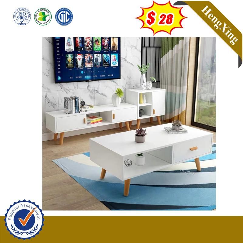 Wholesale Simple Wood White Tvstand with TV Storage (Hx-8nr0989)