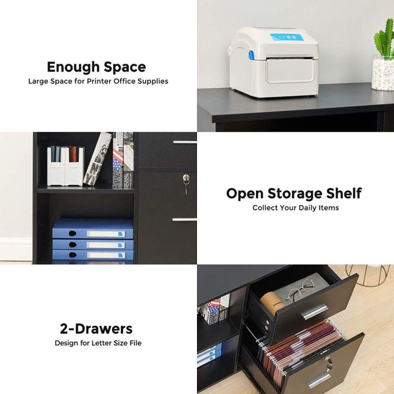 Modern Office Furniture Cabinet, File Cupboard Office Storage Mobile Pedestal