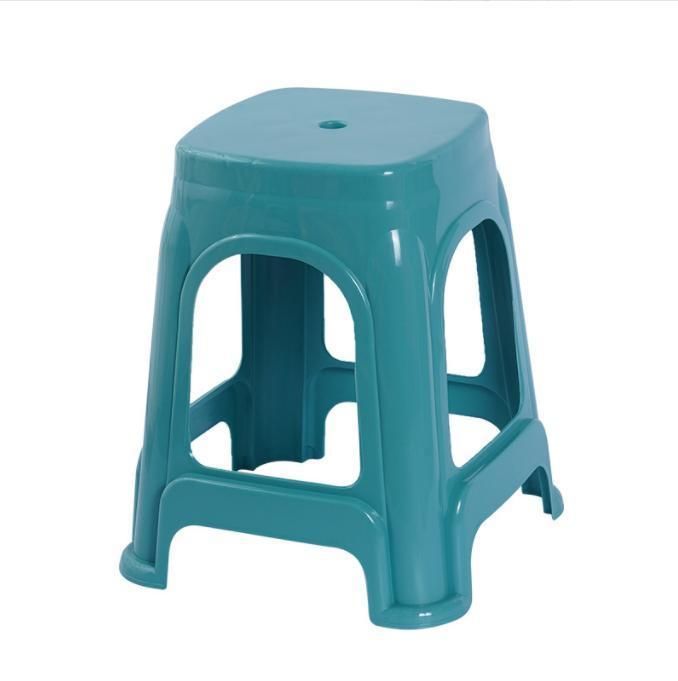 Plastic Stool Household Thickened Chair Living Room Bench Adult Dining Table High Stool