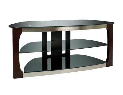 Diamond Crushed Mirrored Fireplacetv Standwhite TV Stand