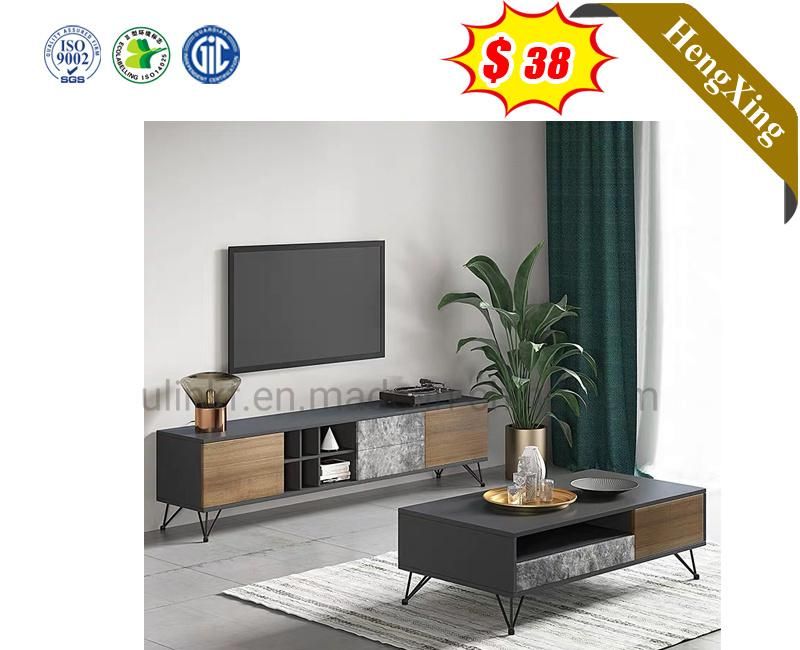 Wholesale Wooden Hotel Bedroom Living Room MDF Furniture Coffee Table Set Glass TV Unit Cabinet TV Stands