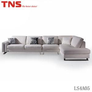 Home Furniture Genuine Corner Leather Sofa (LS4A05)