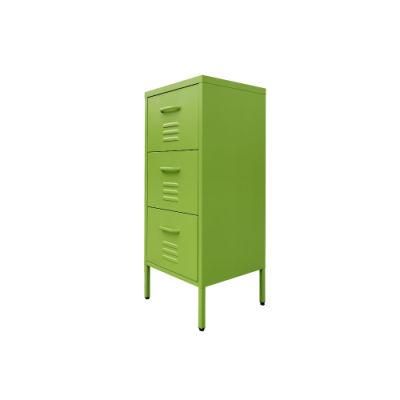 Drawer Cabinets Steel Storage Unit Bed Side Cabinet